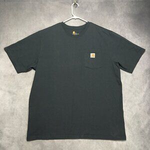 Carhartt Mens Work Pocket T Shirt Adult size XL Regular Blue‎ Short Sleeve Tee